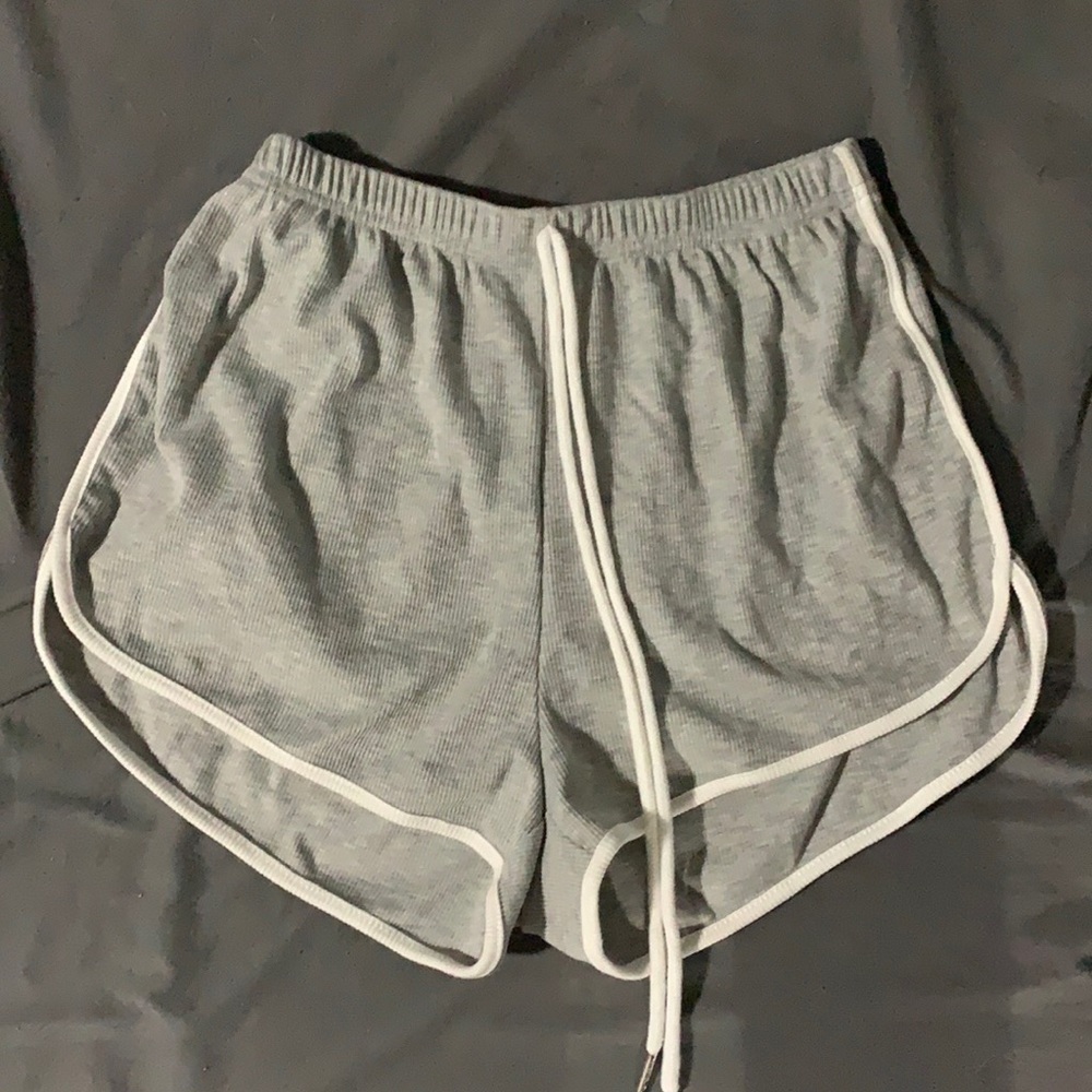 grey and white, XS shorts